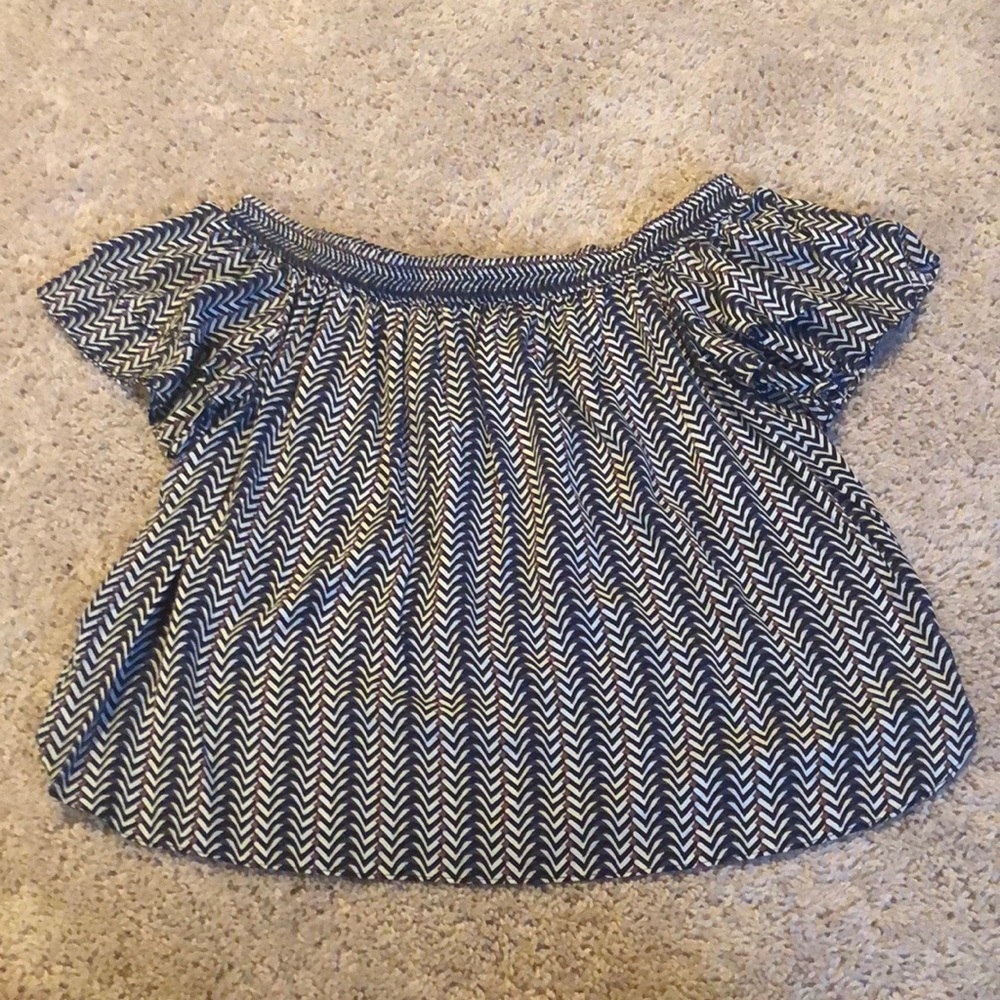 Sunday in Brooklyn off the shoulder top